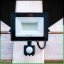 LED reflektor ZUNA2 30W 2700lm 4000K IP44 Black Senzor pohybu LUMILED