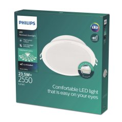 LED panel LED zapustené svietidlo 23,5W 2550lm 6500K White Meson Philips