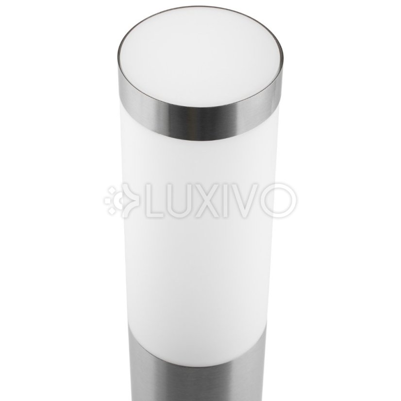 Vonkajšia záhradná lampa E27 INOX PIPE 45cm Lilium Lumiled