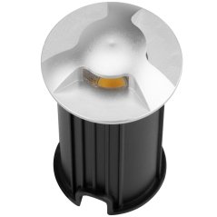 Schodiskové svetlo LED IP44 Silver LUMILED