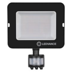 LED reflektor 50W 4500lm 4000K IP65 čierny so senzorom pohybu a súmraku LEDVANCE COMPACT V