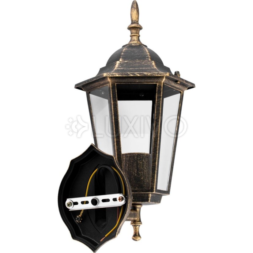 Vonkajšie svietidlo E27 Záhradná nástenná lampa Patina BELLIS LUMILED