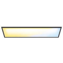 LED panel 36W 3400lm 2700-6500K TW 120x30 cm čierna obdĺžniková Smart SMART WiFi Bluetooth aplikácia WiZ