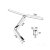 Stolová LED lampa 28W 1400lm CCT 120° čierna Tenuix Kobi