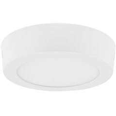 LED svietidlo na povrchovú montáž Biele okrúhle 6W 360lm 4000K Neutrálne ECOLIGHT