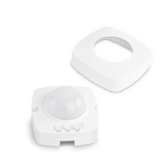 Vonkajší svetelný senzor pohybu a súmraku 1200W biely IP54 VL-SPC24W Videx