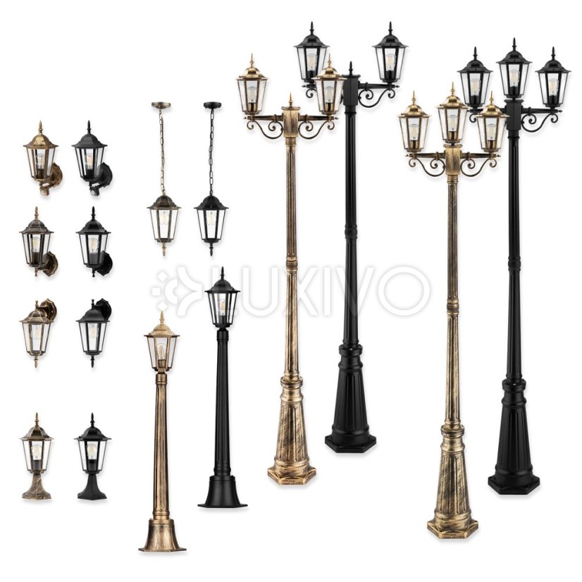 Záhradná lampa Vonkajšia nástenná lampa E27 12W LED svietidlo Senzor pohybu BELLIS LUMILED