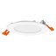 3x svietidlo zapustené stropné HALOGÉNOVÉ LED bodové okrúhle 8W 550lm 4000K neutrálna biela Downlight Osram