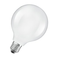 LED žiarovka G95 Sphere E27 5W = 75W 1055lm 6500K Cold 330° Filament CLASSIC ENERGETICKÁ ÚSPORNOSŤ Osram