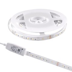 LED pásik WiFi Tuya 8W 680lm 3000-6000K RGBW CCT 120° IP65 stmievateľný WiFi SMART Sanico Goldlux