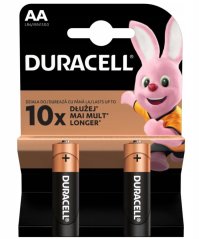 Alkalické batérie Duracell Basic AA LR6 Blister 2ks