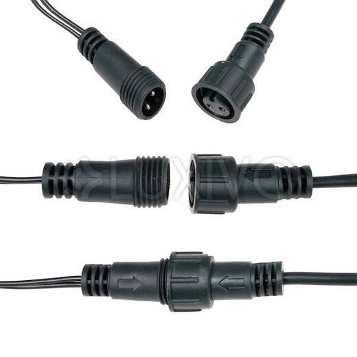 Vianočná led svetelná reťaz vonkajšia FLASH - na spájanie - 300led - 15m - teplá biela / studená biela