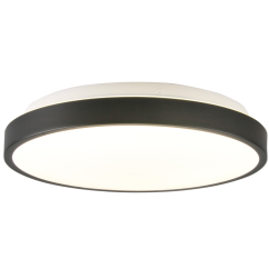 LED plafón stropný 15W 1600lm 4000K neutrálna 120° biely čierny Kern Sanico Goldlux