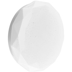 LED stropné svietidlo 12W IP44 Round GLORY 2 DIAMENT 26cm LUMILED