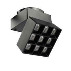 LED lampa do magnetickej koľajnice 16W 1380lm 4000K neutrálna CRI90 36° čierna VIDEX