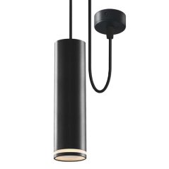 Závesná stropná lampa 1x GU10 čierna TATUM