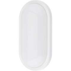 LED kanálové garážové svetlo oválne 15W 4000K neutrálne IP54 biele CABE ELWATT