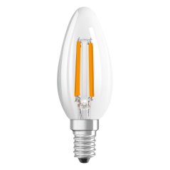 3x LED žiarovka B35 sviečka E14 2, 2W = 40W 470lm 2700K teplá 330° 214lm/W CLASSIC ENERGY EFFICIENCY Osram
