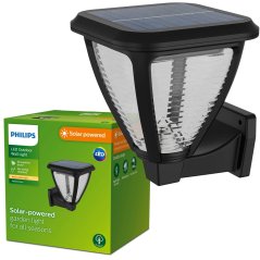 Vonkajšie nástenné svietidlo LED 1,5 W 200 lm 2700K Black Vapora Philips