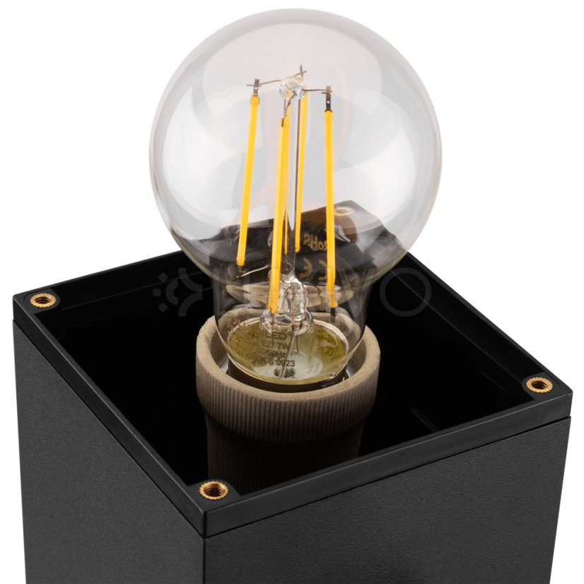 Záhradný vonkajší stojaci LED stĺp E27 12W TAXUS 2 80cm LUMILED