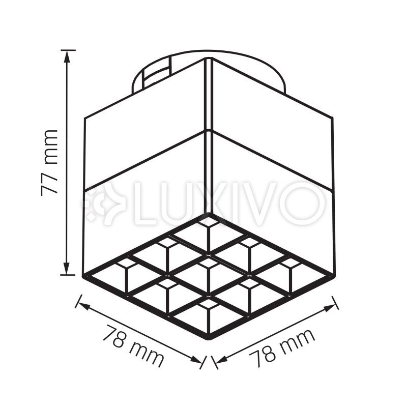 LED lampa do magnetickej koľajnice 16W 1380lm 4000K neutrálna CRI90 36° čierna VIDEX