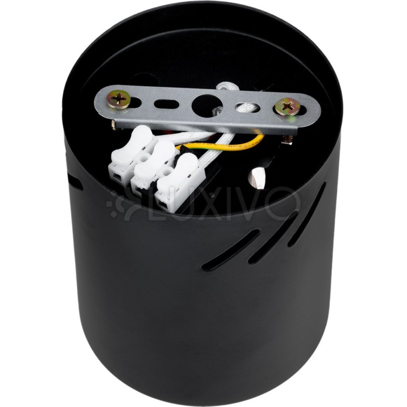 Stropné svietidlo APUS 10 Spot TUBA Black E27