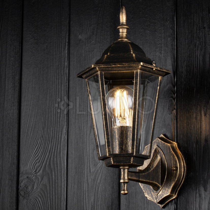 Vonkajšie svietidlo E27 Záhradná nástenná lampa Patina BELLIS LUMILED
