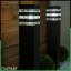 Záhradný vonkajší stojaci LED stĺp E27 12W TAXUS 2 50cm LUMILED