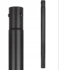 Základný skladací stĺpik na pouličné lampy 3m 60mm čierny Kobi