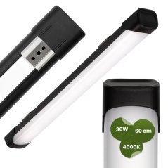 Lineárne LED svietidlo stropné prisadené 36W 4320lm LINUS 4000K neutrálna 60cm LUMILED