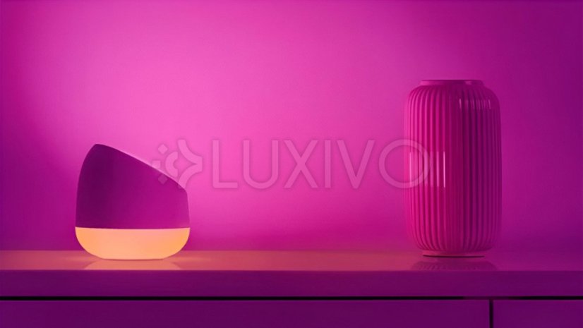 LED stolová lampa 9W 620lm 2200-6500K RGB + TW 13,5cm Smart SMART WiFi Bluetooth App Squire WiZ