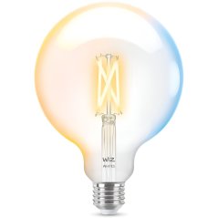 LED žiarovka E27 Sphere G125 7W = 60W 806lm 2700-6500K TW FILAMENT Intelligent SMART WiFi Bluetooth App WiZ