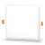 LED panel Flush Mount 15W 1650lm 4000K Neutral DLFS VIDEX