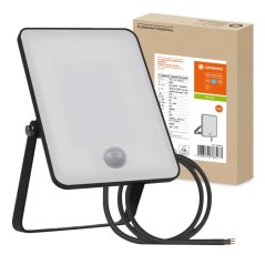 LED reflektor 20W 4000K 1800lm IP65 čierny so senzorom pohybu LEDVANCE ESSENTIAL SENSOR