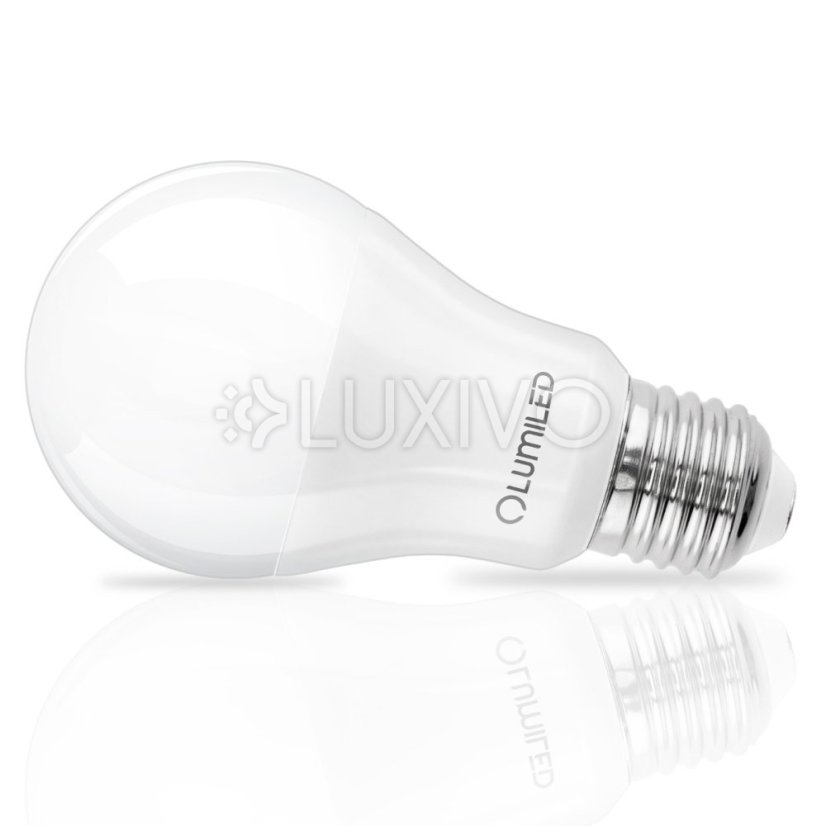 LED žiarovka E27 A60 10W = 75W 1100lm 6500K studená 260° LUMILED