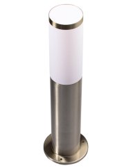 Záhradné svietidlo LED stĺpik E27 TUBA LOW SATIN 45cm