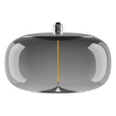 Dekoratívna LED žiarovka E27 4W = 6W 60lm 1800K teplá 320° dymová filament vintage 1906 Osram