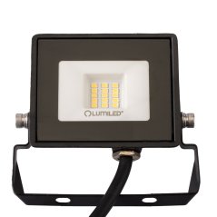 LED reflektor ZUNA2 10W 900lm 6500K IP65 Black LUMILED