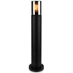 Záhradná lampa stĺpik vonkajšia stojaca E27 LED SALVIA IP54 40cm LUMILED