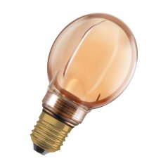 Dekoratívna LED žiarovka G80 E27 4W = 22W 220lm 1800K teplé 330° vlákno stmievateľné Vintage 1906 Osram