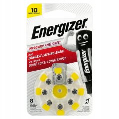 8x batéria pre načúvací prístroj ENERGIZER DA10 PR70