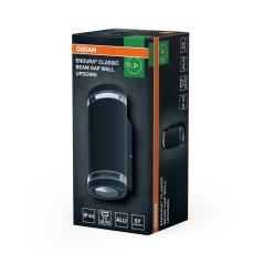 Vonkajšie nástenné svietidlo GU10 sivé IP44 Endura Osram
