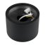 Povrchová montáž HALOGEN SPOT TUBA Movable GU10 AR111 Round Black 100mm TELES LUMILED