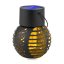 Solárna lampa LED lampáš guľa záhradná IP44 1800K LUMILED