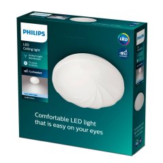 Plafond LED stropné svietidlo s povrchovou montážou 17W 4000K biela PHILIPS SHORE CL202 EC RD 40K W HV 06