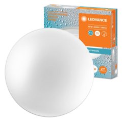 LED stropné svetlo 18W 1350lm 4000K neutrálne IP44 biele so zvukovým senzorom stropné Ledvance