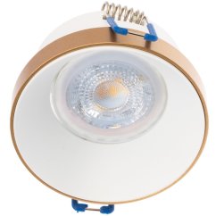 Halogénové stropné svietidlo SIMEN DSO MR16 GU10 zlatobiela Kanlux