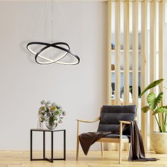 Závesná stropná lampa 35W 4600lm 4000K neutrálna 120° čierna LEA