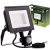 LED reflektor ZUNA2 30W 2700lm 4000K IP44 Black Senzor pohybu LUMILED