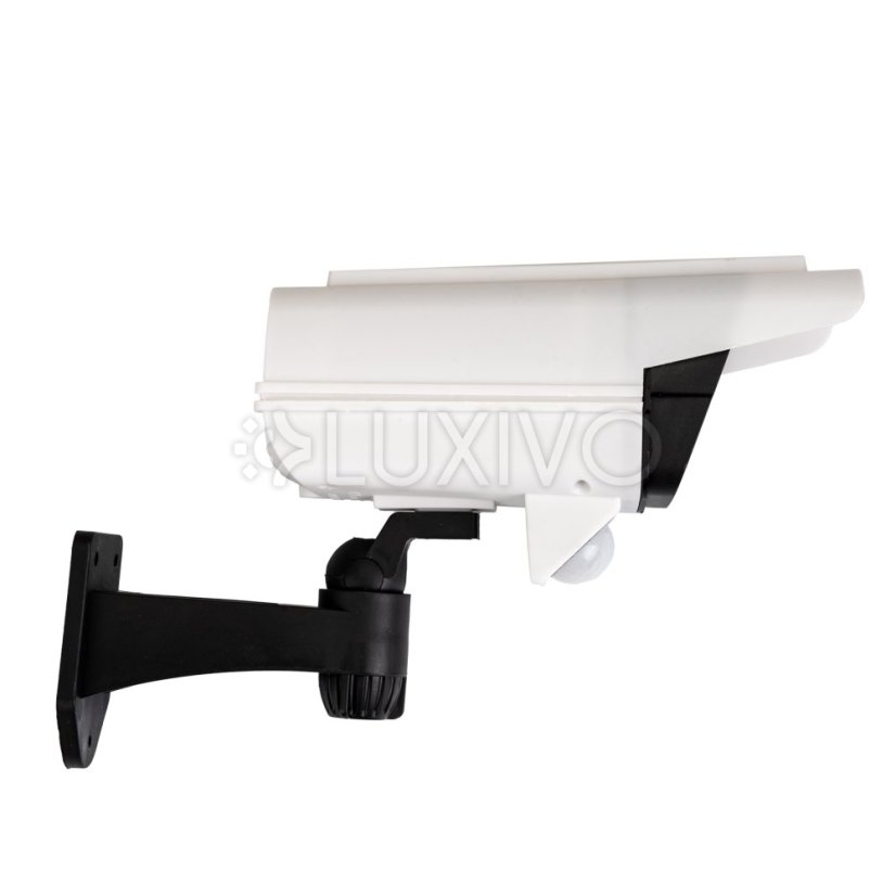 Solárna záhradná lampa LED kamera atrapa LEMER 6500K IP44 Lumiled